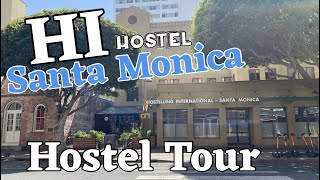 HI Hostel Santa Monica  Hostel Tour [upl. by Orel179]