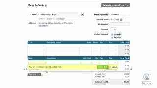 How to Create an Invoice in FreshBooks [upl. by Issirk]