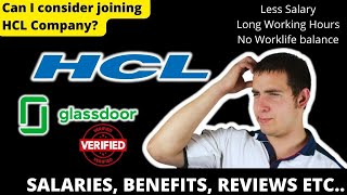 HCL Reviews  Salaries  Benefits  Jobs  Should I join HCL Glassdoor on HCL  Software freshers [upl. by Eadwina]