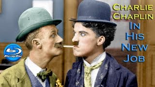 Charlie Chaplin In His New Job 1915 Full Movie BluRay 1080p [upl. by Beatrice]