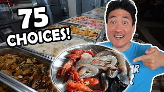 2599 SEAFOOD BUFFET AllYouCanEat Hot Pot in Alhambra LA [upl. by Han]