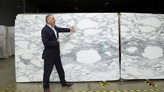 Arabescato Corchia Marble Slabs  Classic Italian Marble for your Home [upl. by Llarret]