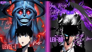 Solo Leveling Episode 1 Review in Hindi sololeveling anime [upl. by Bili]