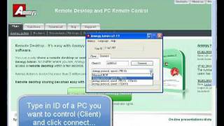 Remote Desktop access Ammyy Adminmp4 [upl. by Atsed]