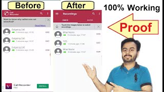 Call Recorder contact Name Not Showing Problem solved [upl. by Tiraj891]