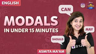 Modals In Under 15 Minutes  BYJUS [upl. by Stan]