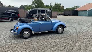 1978  Volkswagen Beetle 1303 Convertible  Ancona Blau  Walk Around [upl. by Ahsinauq]