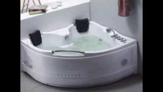 Vasca idromassaggio by Bagno Italia con Cromoterapia doppia pompa airpool e whirlpool [upl. by Cowen880]