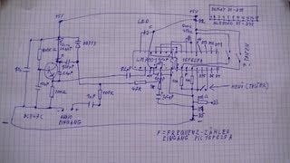 Schaltplan PLL UKW Sender auf Lochraster Platine  eflose 215 [upl. by Pip]