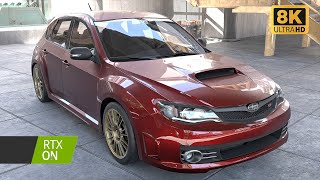 Cyberpunk 2077 POV Realistic Car Showcase  Real Life Graphics Mod  2008 Subaru WRX STI [upl. by Neysa]