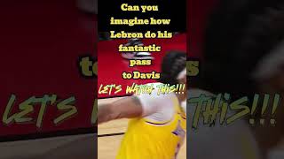 Lebron Behind His Back is Davis shorts lebronjames nba [upl. by Eidorb]