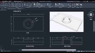 How to convert inch to mm on AutoCAD  Convert Any units [upl. by Hafinah]