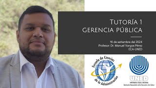 Tutoría 1  Gerencia Pública  IIICO 2024 [upl. by Ecnerret794]