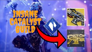 Destiny 2  INSANE Agers scepter catalyst hunter build [upl. by Ynnavoj]