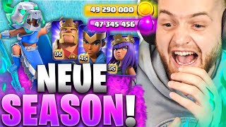 🔥😍ALLE dunklen HELDEN MAXED  GEILE neue SEASON in Clash of Clans mit KRASSEN EVENTS [upl. by Suoivatnod]