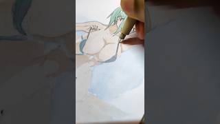 subscriber request maki oiled up drawing makizenin jujutsukaisen zeninmaki anime animeart [upl. by Ube324]