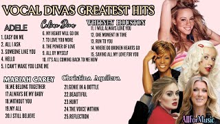 Adele Celine Dion Whitney Houston Mariah Carey and Christina Aguilera  Greatest Hits 2022 [upl. by Hgielime]