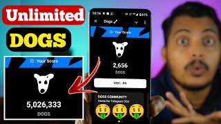 Dogs Airdrop Unlimited Trick  🦴Price   Dogs Point कैसे बढ़ाएं  Unlimited Dogs Points🔥 [upl. by Trebron]