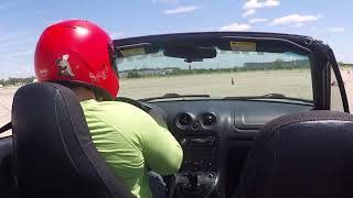 8102024 SCCA autocross Grissom national tour 94 ES 99 Miata Sport 57863 [upl. by Benjy]