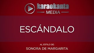 Karaokanta  Sonora de Margarita  Escándalo [upl. by Saxela512]