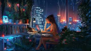 Late Night Vibes 🎵 Lofi music for Immersive Focus amp Calm  Daily Radio vibes  beats to studywork [upl. by Aroz]