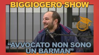 Biggiogero Show quotAvvocato non sono un barmanquot INEDITO [upl. by Namajneb]