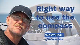 Wavysail FREE sailing tutorial how to use a compass [upl. by Notslah]