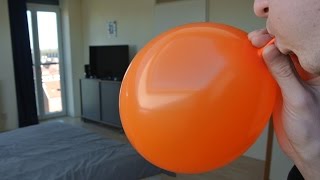 Inflating balloon sound effect stereo HQ 96kHz [upl. by Leckie454]