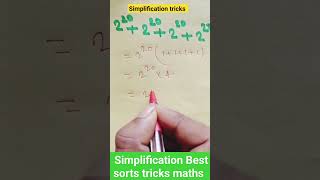 simplification tricksmaths sorts tricks sortsvideo education 💫 [upl. by Audley]