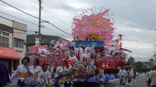 【八戸三社大祭】日本一の山車祭り お通り201181 [upl. by Oirretna332]