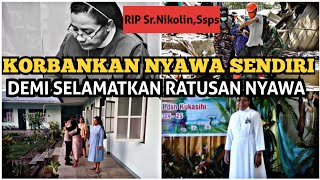 Erupsi Lewotobi  Terharu Suster Nikolin meninggal Setelah selamatkan ratusan Nyawa [upl. by Danae]