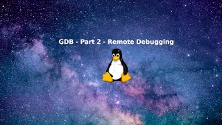 GDB Remote Debugging  gdbserver demonstration [upl. by Camella]