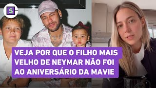 Filho de NEYMAR não foi ao aniversário de 1 ano de MAVIE Carol Dantas mãe de Davi EXPLICA motivo [upl. by Nnylatsirk]