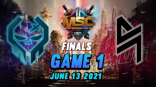 EXECRATION VS BLACKLIST GAME 1 MSC FINALS JUNE 13 2021 [upl. by Cissej28]