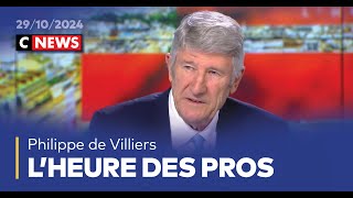 Philippe de Villiers  LHeure des Pros  29 octobre 2024 CNews [upl. by Larrabee680]