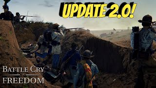 BATTLE CRY OF FREEDOM  PROBAMOS la gran UPDATE 20  Gameplay Español [upl. by Niajneb]