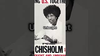 Shirley Chisholm The Leader Who Changed American Politics  womeninhistory women history [upl. by Aynwat]