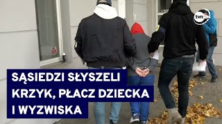 Pięciomiesięczne dziecko w szpitalu Pijani rodzice zostali zatrzymani dzięki reakcji sąsiadów [upl. by Ynohta]