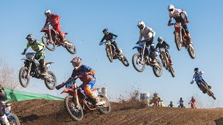 Best of 2 Stroke Action 💥 MX125 Motocross Montearagón 2023 by Jaume Soler [upl. by Alaunnoif]