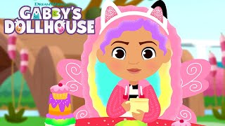 Garden Tea Party with the Gabby Cats  GABBY’S DOLLHOUSE EXCLUSIVE SHORTS  NETFLIX [upl. by Tanya]