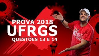 GENÉTICA  PRIMEIRA E SEGUNDA LEIS DE MENDEL  prova UFRGS 2018  questões 13 e 14 [upl. by Herrle]