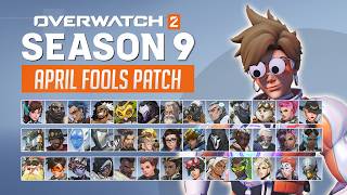 Overwatch 2  EVERY HERO CHANGE for April Fools Patch 2024 [upl. by Edson]