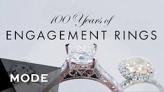 100 Years of Engagement Rings ★ Glamcom [upl. by Manup]