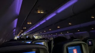 Flight Experience Flying International on Delta Airlines A330 Economy JFK to ATH Athens Greece [upl. by Aizitel]