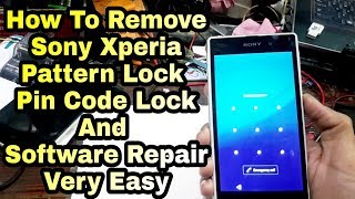 ALL Sony Xperia Unlock Patten Password Pincode By Free TOOL [upl. by Leinahtam39]