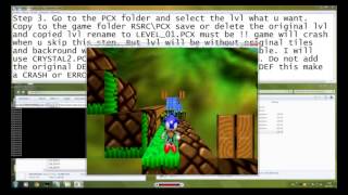 Sonic Xtreme Modern Pc how to play nonported lvls [upl. by Ring755]