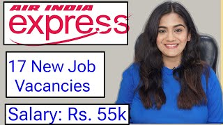 Air India Feb 2024 Job Vacancy  Airlines hiring Fresher Graduates as Data Scientist amp 17 Jobs [upl. by Mobley]