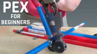 PEX Pipe Plumbing for Homeowners [upl. by Juxon]