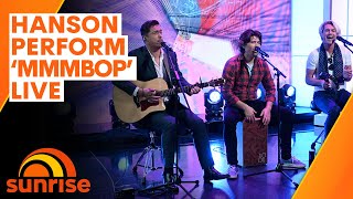 Hanson perform MMMbop live on Sunrise Australian television performance [upl. by Zelig459]