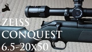 New scope for Blaser R93  Zeiss Conquest 6520x50 RoeStalkers gear review [upl. by Akli310]